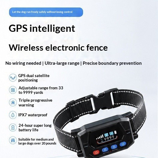 Smart GPS Wireless Fence and Tracking Training Collar product image Smart GPS Wireless Fence and Tracking Training Collar product image