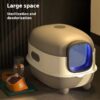 Oversized Fully Enclosed Cat Litter Box product image Oversized Fully Enclosed Cat Litter Box product image