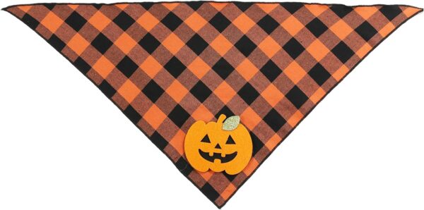 Halloween Pumpkin Bandana for Dogs product image