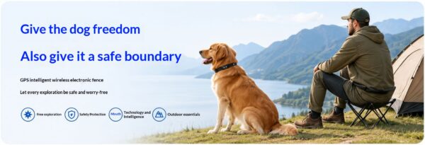 Smart GPS Wireless Fence and Tracking Training Collar product image Smart GPS Wireless Fence and Tracking Training Collar product image