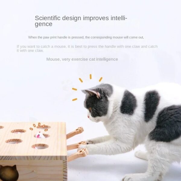 Cat Scratcher and Pop-Up Whack-a-Mole Toy product image Cat Scratcher and Pop-Up Whack-a-Mole Toy product image