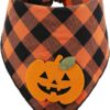 Halloween Pumpkin Bandana for Dogs product image