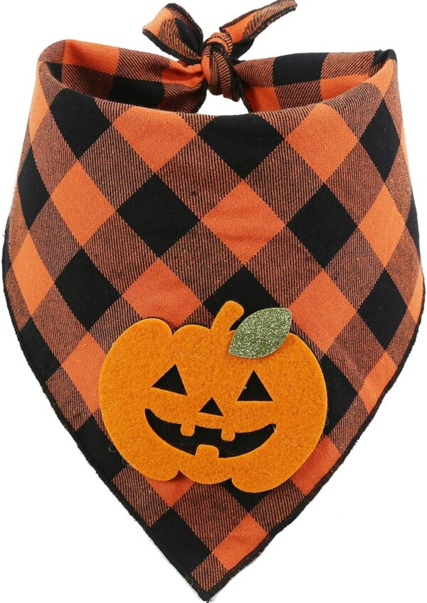 Halloween Pumpkin Bandana for Dogs product image