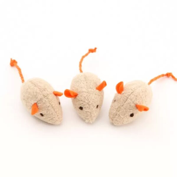 Plush Catnip Mouse Teaser Toy for Cats product image