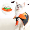 Halloween Pet Pumpkin Cloak Bat Wing Killer Makeover Costume product image Halloween Pet Pumpkin Cloak Bat Wing Killer Makeover Costume product image