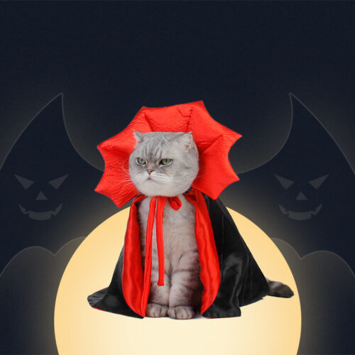 Halloween Vampire King Pet Cape Halloween Vampire King Pet Cape