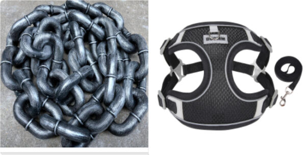Plastic Haunted House Chain Prop product image Plastic Haunted House Chain Prop product image