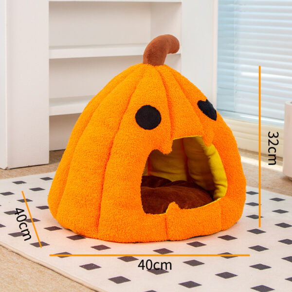 Halloween Pumpkin Pet Bed for Dogs & Cats product image Halloween Pumpkin Pet Bed for Dogs & Cats product image