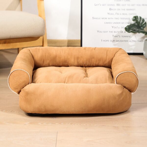 Plush Pet Sofa Bed for Cats & Dogs Plush Pet Sofa Bed for Cats & Dogs