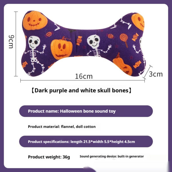 Voice Pet Halloween Bone Toy product image Voice Pet Halloween Bone Toy product image