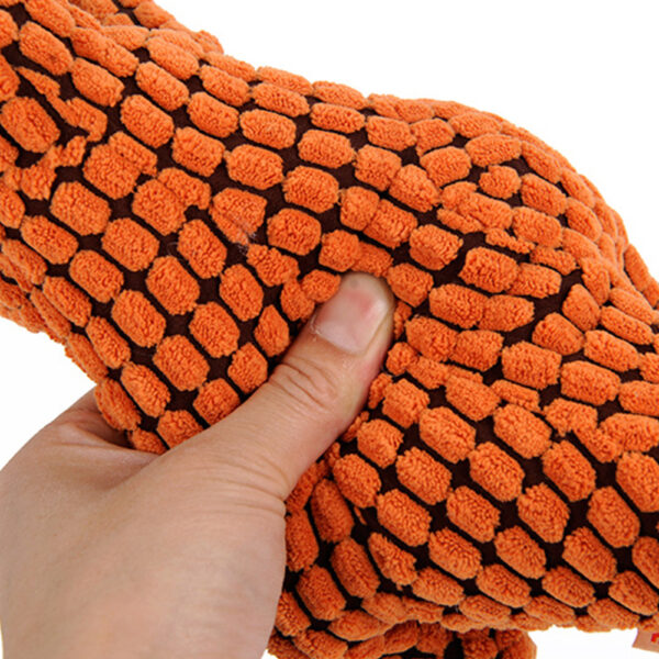 Plush Dinosaur Squeaky Dog Toy product image Plush Dinosaur Squeaky Dog Toy product image