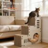 Multi-Functional Corrugated Cardboard Cat Scratcher Multi-Functional Corrugated Cardboard Cat Scratcher