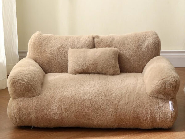 Soft Cat Sofa Bed with Pillow