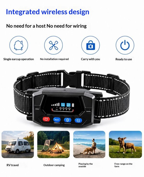 Smart GPS Wireless Fence and Tracking Training Collar product image Smart GPS Wireless Fence and Tracking Training Collar product image