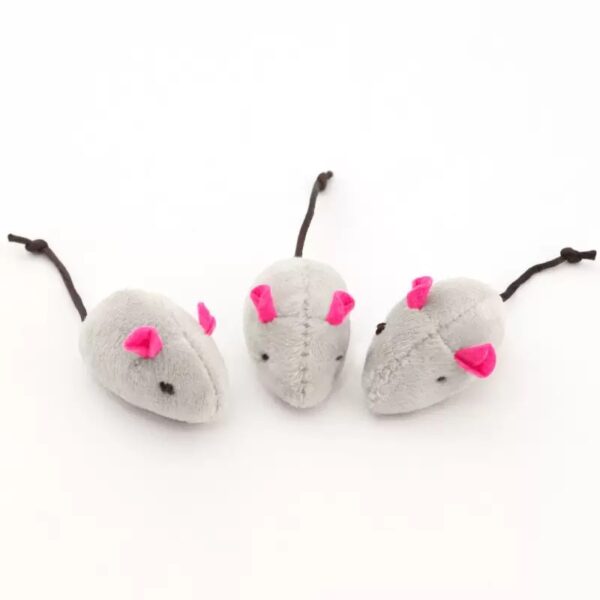 Plush Catnip Mouse Teaser Toy for Cats product image