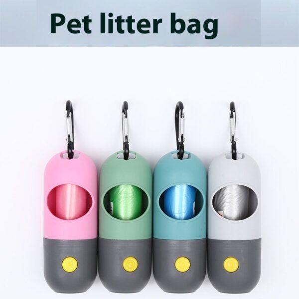 LED Pet Waste Bag Dispenser product image LED Pet Waste Bag Dispenser product image