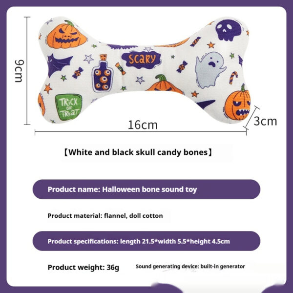 Voice Pet Halloween Bone Toy product image Voice Pet Halloween Bone Toy product image