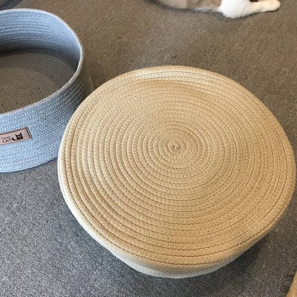 Handmade Cotton Rope Cat Litter product image Handmade Cotton Rope Cat Litter product image