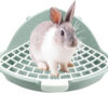 Corner Litter Box for Small Pets Corner Litter Box for Small Pets