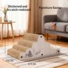 Corrugated Cardboard Scratching Post product image Corrugated Cardboard Scratching Post product image