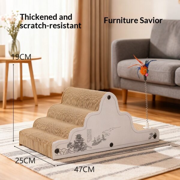 Corrugated Cardboard Scratching Post product image Corrugated Cardboard Scratching Post product image