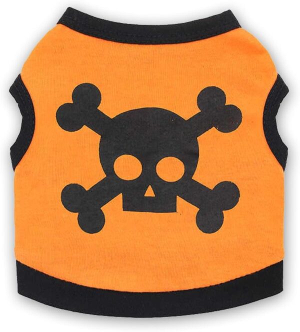Halloween Skull & Crossbones Pet Outfit for Dogs & Cats product image