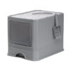Foldable Double-Door Cat Litter Basin product image