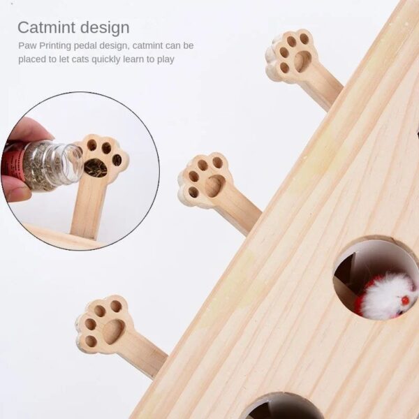 Cat Scratcher and Pop-Up Whack-a-Mole Toy product image Cat Scratcher and Pop-Up Whack-a-Mole Toy product image
