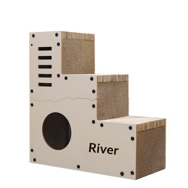 Multi-Functional Corrugated Cardboard Cat Scratcher product image Multi-Functional Corrugated Cardboard Cat Scratcher product image