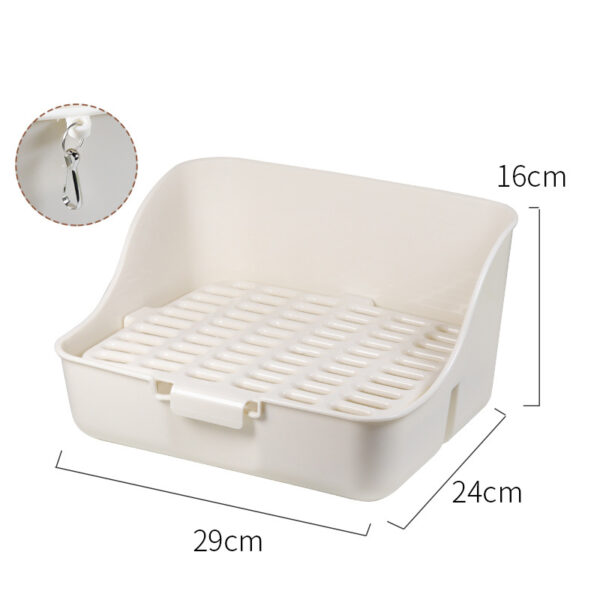 Corner Litter Box for Small Pets product image Corner Litter Box for Small Pets product image