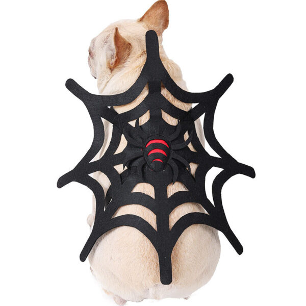 Halloween Spider Web Pet Clothing product image Halloween Spider Web Pet Clothing product image