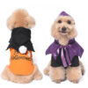 Halloween Pumpkin Funny Two-piece Sweater Shawl Dog Clothes product image Halloween Pumpkin Funny Two-piece Sweater Shawl Dog Clothes product image