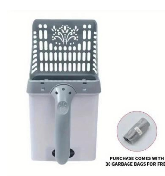 Cat Litter Scooper and Waste Bag System product image Cat Litter Scooper and Waste Bag System product image