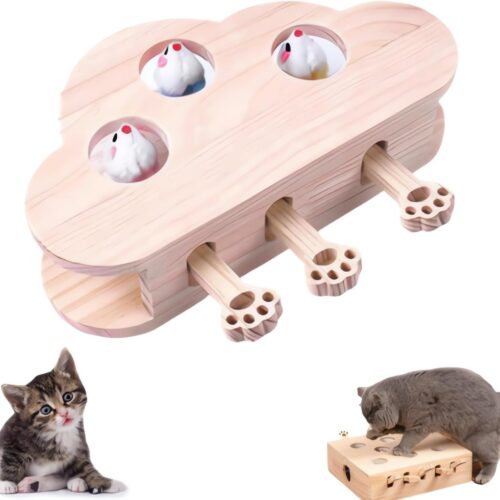Cat Scratcher and Pop-Up Whack-a-Mole Toy