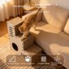 Multi-Functional Corrugated Cardboard Cat Scratcher product image Multi-Functional Corrugated Cardboard Cat Scratcher product image