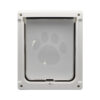 Plastic Door Fence for Dogs with Pet Door product image
