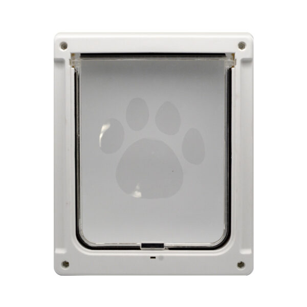 Plastic Door Fence for Dogs with Pet Door product image