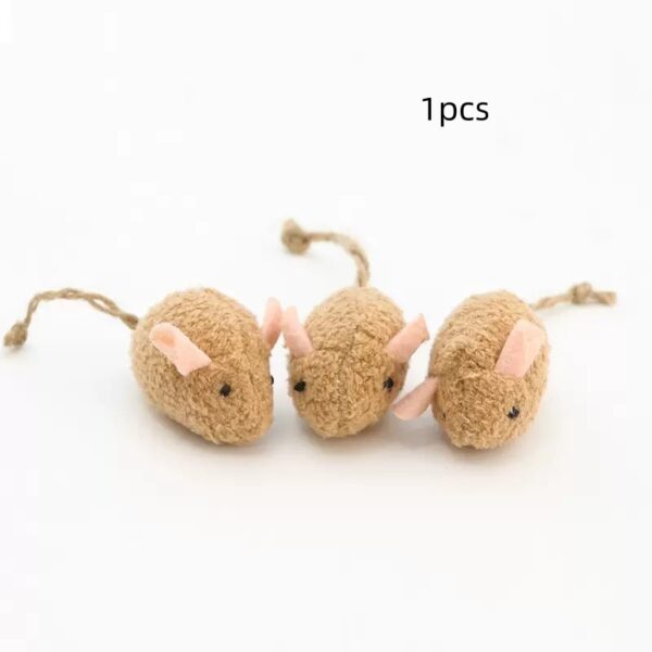Plush Catnip Mouse Teaser Toy for Cats product image