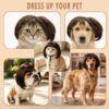 Adjustable Black Wig for Dogs & Cats product image