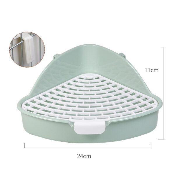 Corner Litter Box for Small Pets product image Corner Litter Box for Small Pets product image