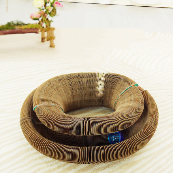 Foldable Corrugated Paper Cat Scratcher Foldable Corrugated Paper Cat Scratcher
