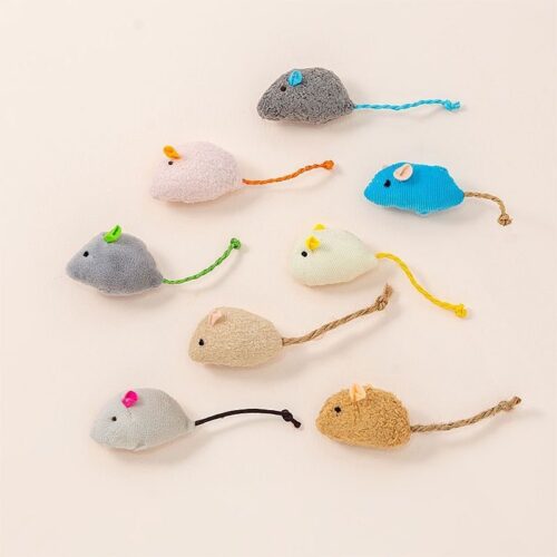Plush Catnip Mouse Teaser Toy for Cats product image