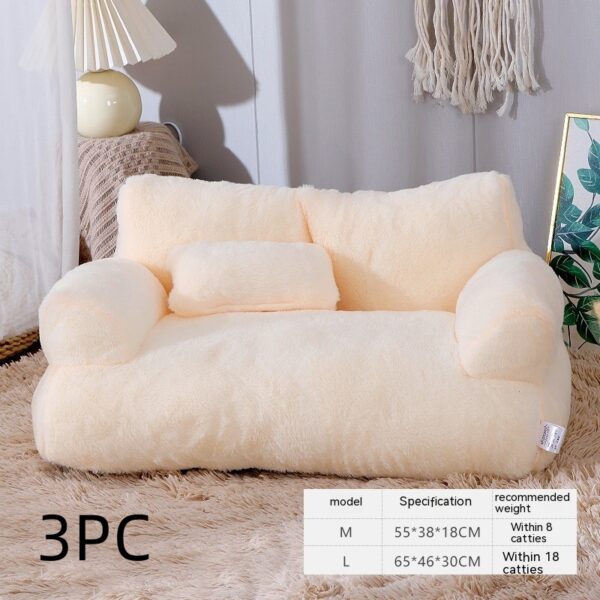 Soft Cat Sofa Bed with Pillow