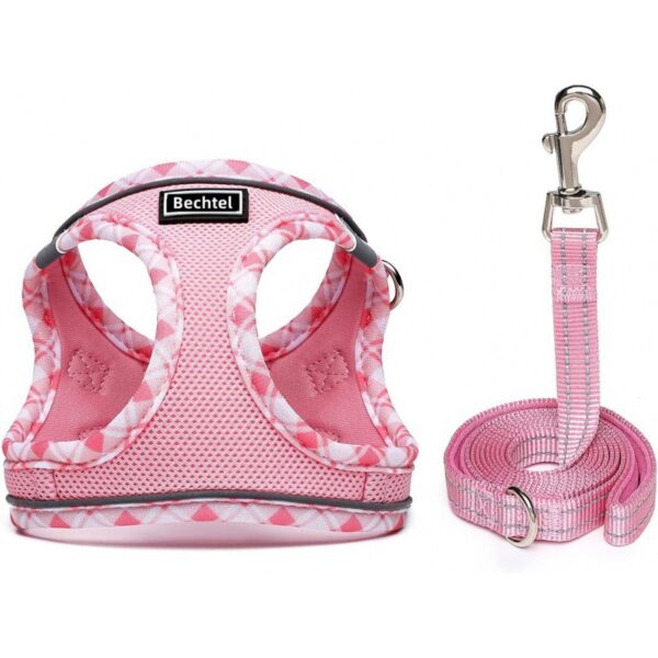 Adjustable Dog and Cat Harness Vest with Leash product image