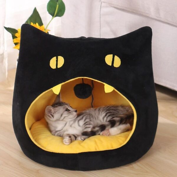 Halloween Warm Cat-Shape Pet Kennel for Dogs & Cats product image Halloween Warm Cat-Shape Pet Kennel for Dogs & Cats product image