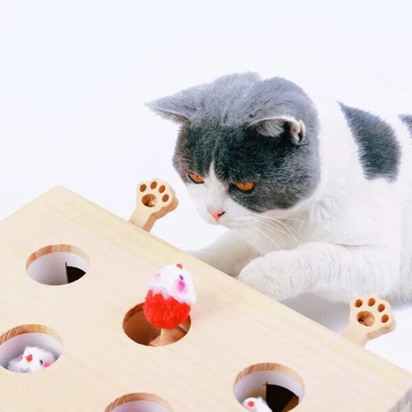 Cat Scratcher and Pop-Up Whack-a-Mole Toy product image Cat Scratcher and Pop-Up Whack-a-Mole Toy product image