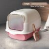 Fully Enclosed Cat Litter Box product image Fully Enclosed Cat Litter Box product image