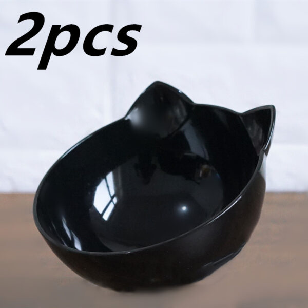 Inclined Cat Bowl with Raised Base product image