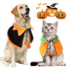 Halloween Pumpkin Pet Cloak