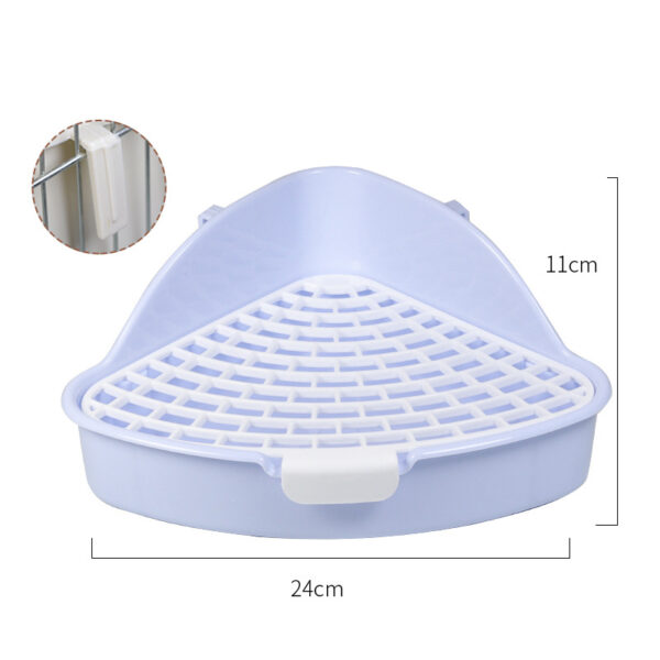 Corner Litter Box for Small Pets product image Corner Litter Box for Small Pets product image